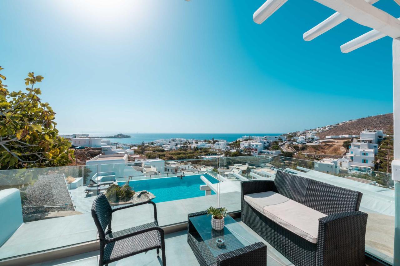 Mr & Mrs White Mykonos Hotell Platys Gialos  Eksteriør bilde
