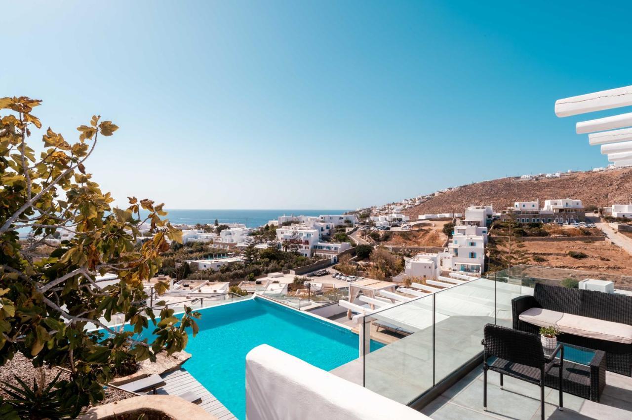 Mr & Mrs White Mykonos Hotell Platys Gialos  Eksteriør bilde