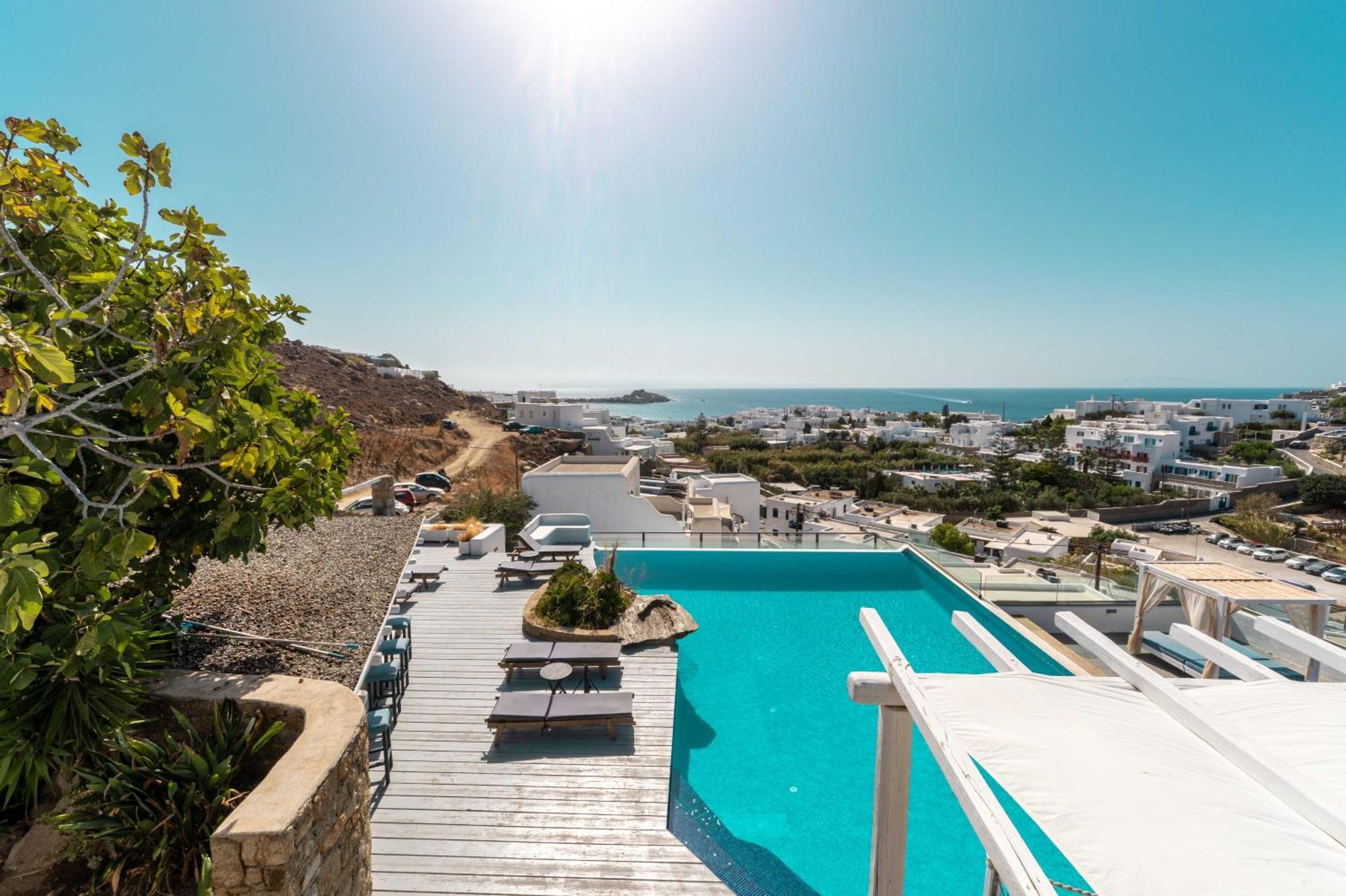 Mr & Mrs White Mykonos Hotell Platys Gialos  Eksteriør bilde